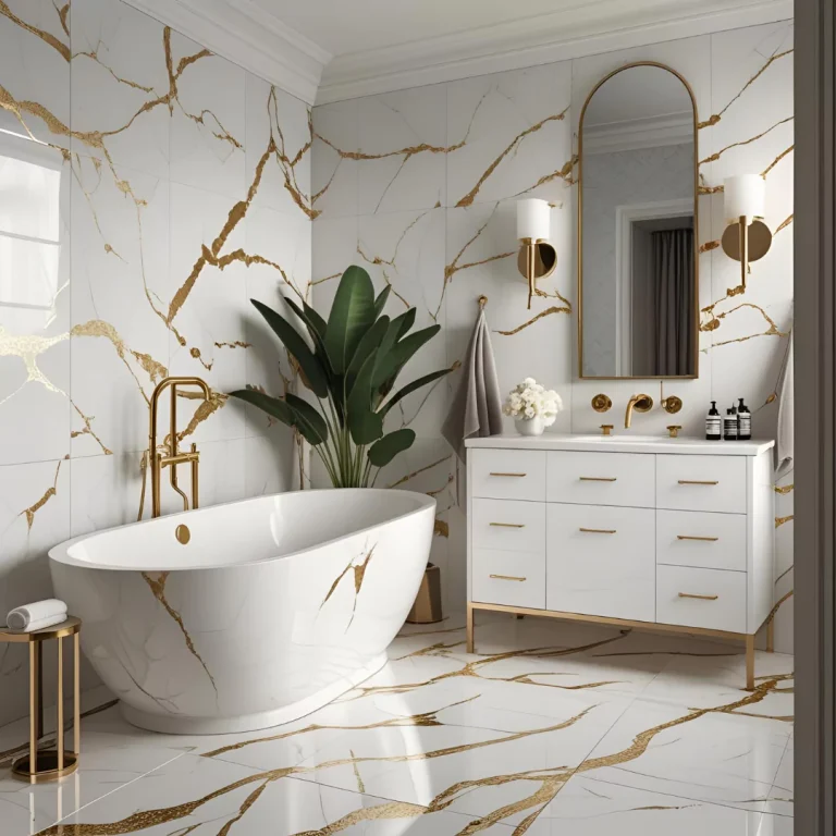 21 Sleek & Bold Bathroom Renovation Ideas